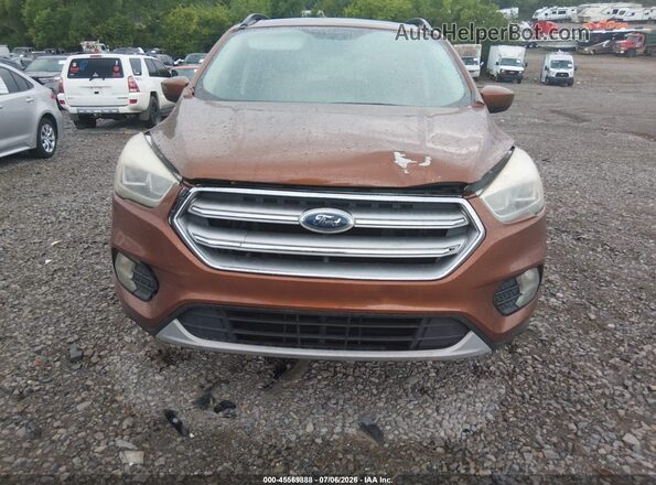 1FMCU0GD3HUA57576 2017 FORD ESCAPE Оранжевый Вид спереди