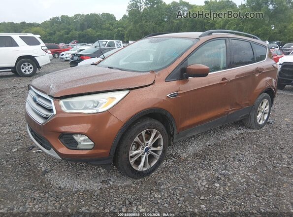 1FMCU0GD3HUA57576 2017 FORD ESCAPE Оранжевый Передняя левая четверть
