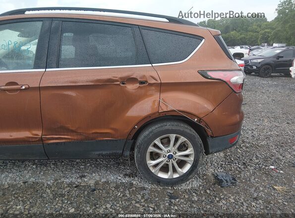 1FMCU0GD3HUA57576 2017 FORD ESCAPE Оранжевый Вид задней части салона