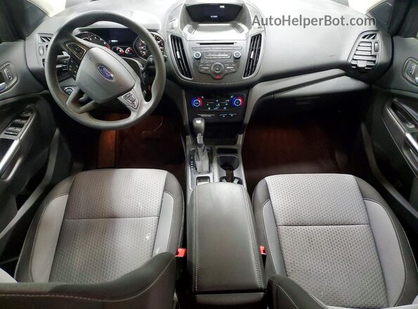 1FMCU0GD3HUB13144 2017 FORD ESCAPE Silver წინა პანელის ხედი