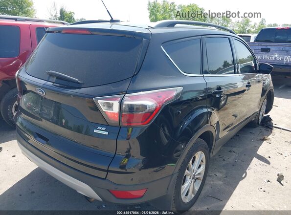 1FMCU0GD3HUB17355 2017 FORD ESCAPE Black Trasero derecho