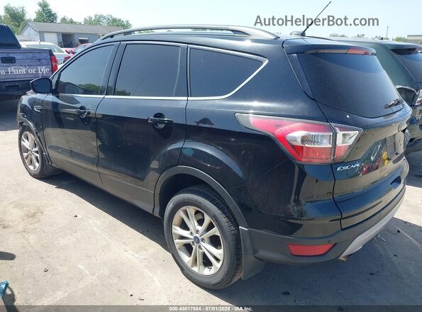 1FMCU0GD3HUB17355 2017 FORD ESCAPE Black Trasero izquierdo