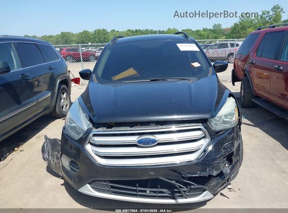 1FMCU0GD3HUB17355 2017 FORD ESCAPE Black Vista del cuadro de instrumentos