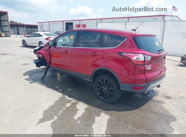 1FMCU0GD3HUC21957 2017 FORD ESCAPE Красный Задняя левая четверть