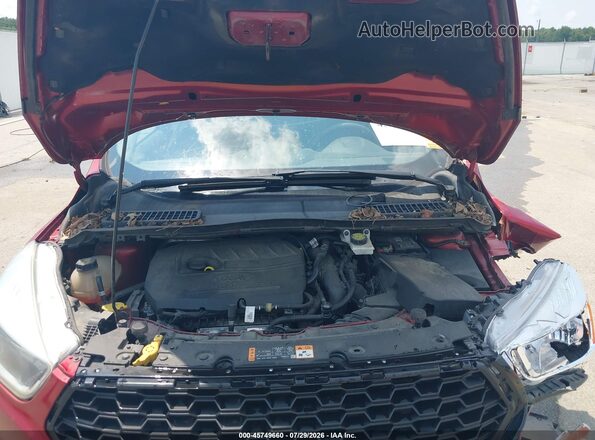 1FMCU0GD3HUC21957 2017 FORD ESCAPE Красный Вид сзади