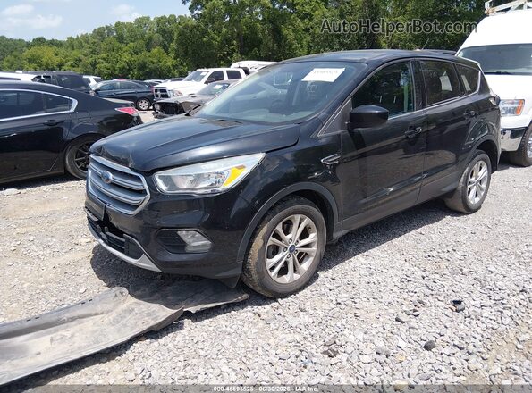 1FMCU0GD3HUD04434 2017 FORD ESCAPE Black Передня ліва чверть