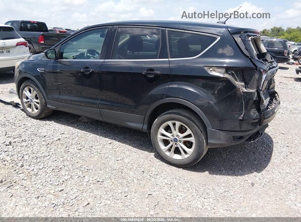 1FMCU0GD3HUD04434 2017 FORD ESCAPE Black Задня ліва чверть