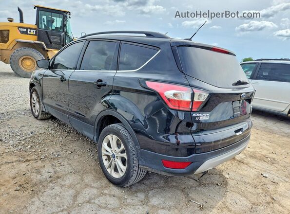 1FMCU0GD3HUD19399 2017 FORD ESCAPE Black Rear left