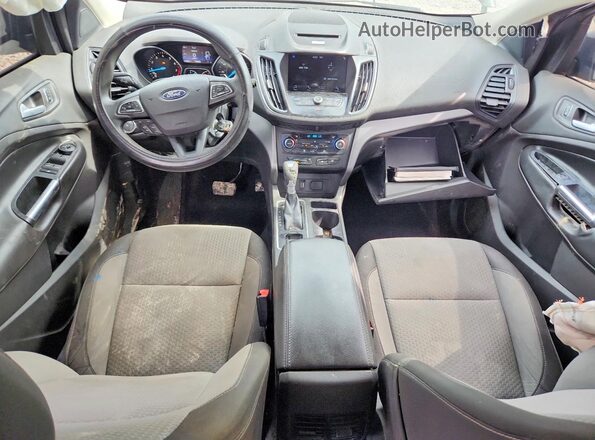 1FMCU0GD3HUD19399 2017 FORD ESCAPE Black Dashboard view