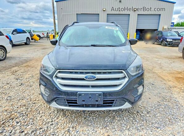 1FMCU0GD3HUD19399 2017 FORD ESCAPE Black Front view