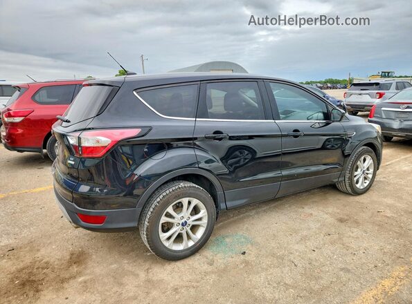 1FMCU0GD3HUD83457 2017 FORD ESCAPE Black Tył prawy