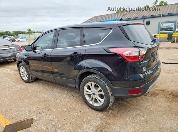 1FMCU0GD3HUD83457 2017 FORD ESCAPE Black Tył lewy