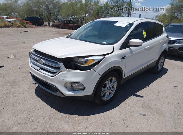 1FMCU0GD3HUE97345 2017 FORD ESCAPE White Vista tres cuartos delantera izquierda