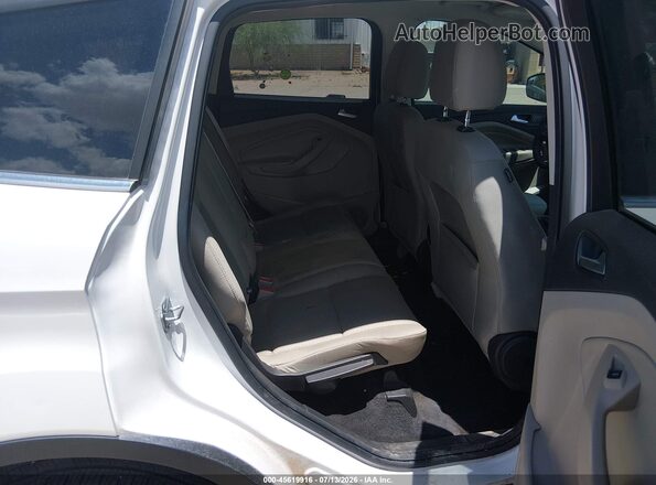 1FMCU0GD3HUE97345 2017 FORD ESCAPE White Vista de la etiqueta del VIN