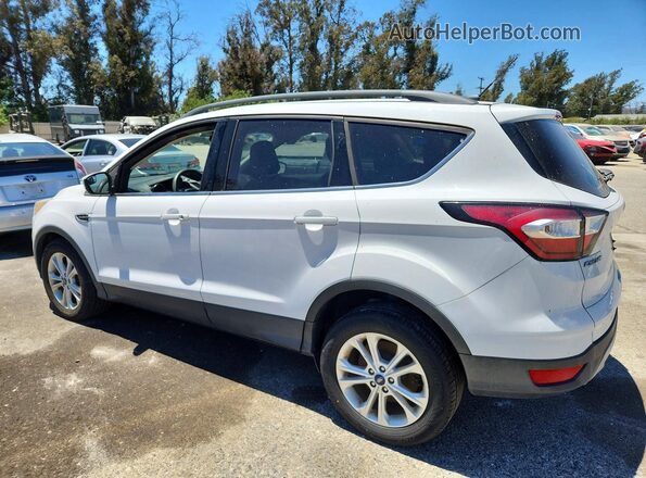 1FMCU0GD3JUA65540 2018 FORD ESCAPE White Rear left