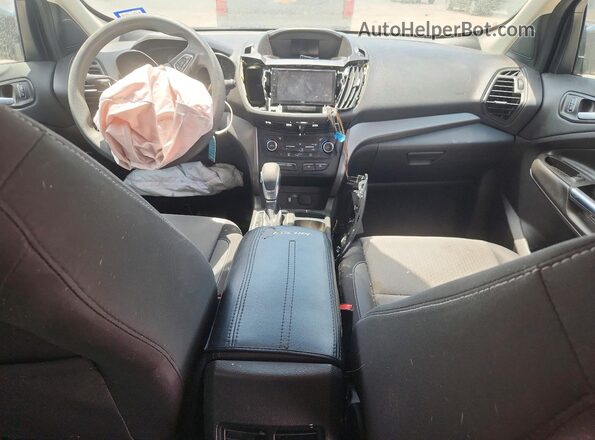 1FMCU0GD3JUA96934 2018 FORD ESCAPE Black Widok deski rozdzielczej