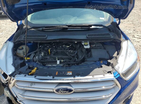 1FMCU0GD3JUC56505 2018 FORD ESCAPE Blue Սալոնի հետևի տեսք