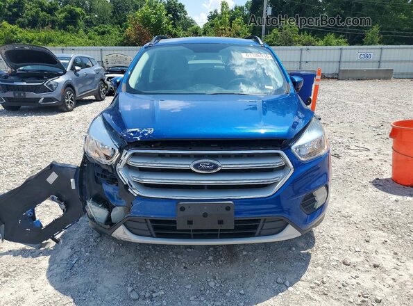 1FMCU0GD3JUC56505 2018 FORD ESCAPE Blue Դիմացի տեսք