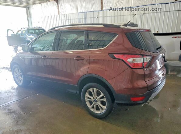 1FMCU0GD3JUC90511 2018 FORD ESCAPE Burgundy Հետևի ձախ