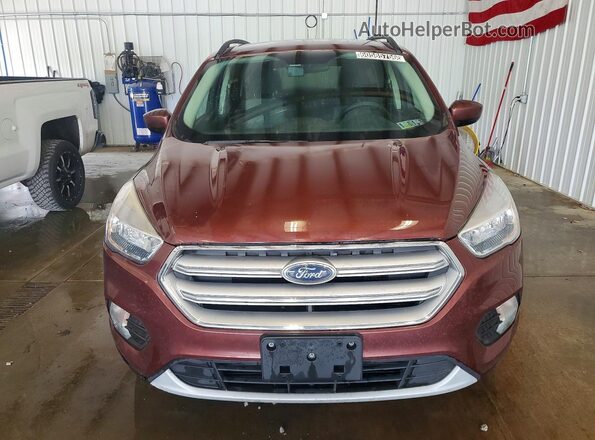 1FMCU0GD3JUC90511 2018 FORD ESCAPE Burgundy Դիմացի տեսք