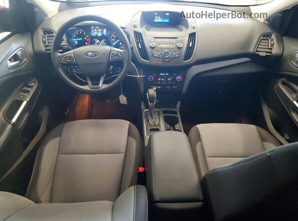 1FMCU0GD3JUC90511 2018 FORD ESCAPE Burgundy Առջևի վահանակի տեսք