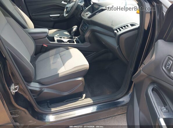 1FMCU0GD3KUA60372 2019 FORD ESCAPE Black წინა სალონის ხედი