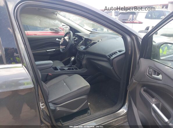 1FMCU0GD3KUA62641 2019 FORD ESCAPE Gray Вид салону спереду