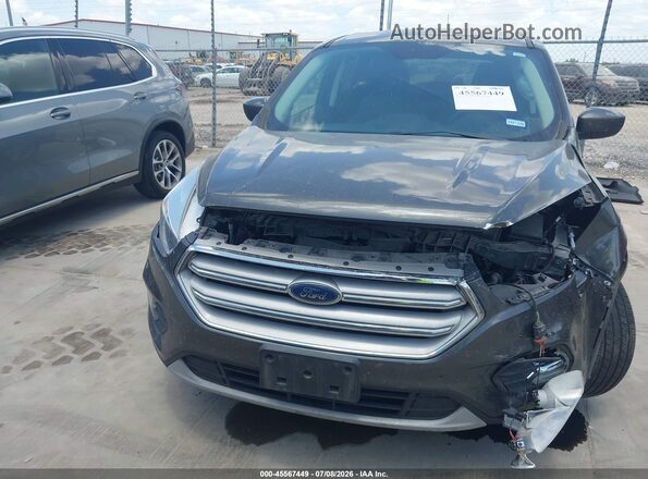 1FMCU0GD3KUA62641 2019 FORD ESCAPE Gray Вид задньої частини салону