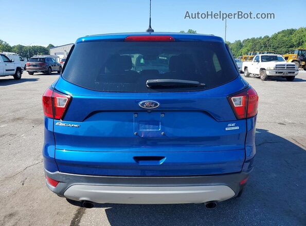 1FMCU0GD3KUA88463 2019 FORD ESCAPE Blue Вид ззаду