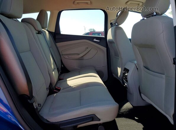 1FMCU0GD3KUA88463 2019 FORD ESCAPE Blue Вид задньої частини салону