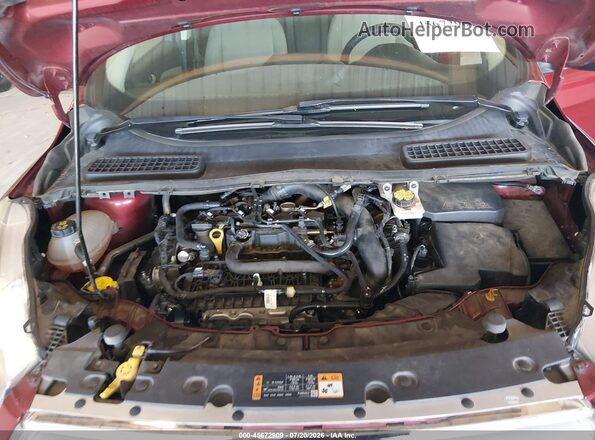 1FMCU0GD3KUB32204 2019 FORD ESCAPE Red Rear view
