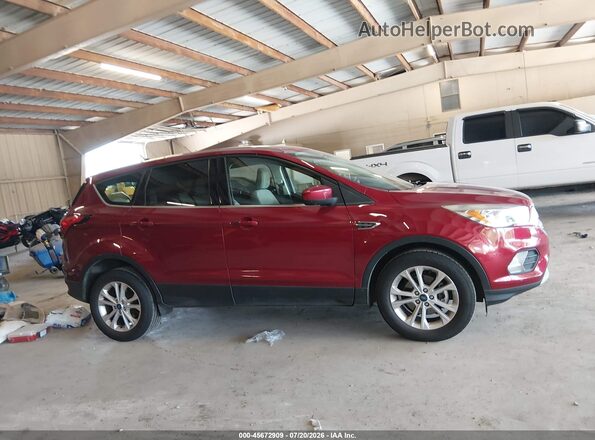 1FMCU0GD3KUB32204 2019 FORD ESCAPE Red Rear interior view