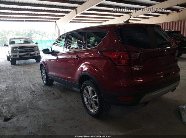 1FMCU0GD3KUB32204 2019 FORD ESCAPE Red Rear left