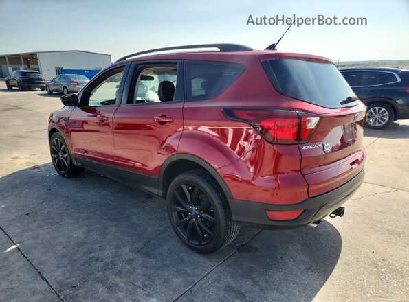 1FMCU0GD3KUB34552 2019 FORD ESCAPE Red Trasero izquierdo