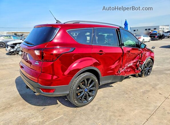 1FMCU0GD3KUB34552 2019 FORD ESCAPE Red Trasero derecho
