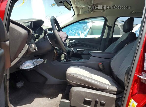 1FMCU0GD3KUB34552 2019 FORD ESCAPE Red Vista interior delantera