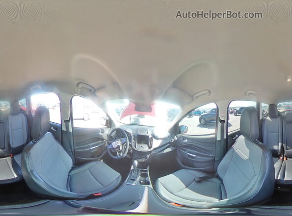 1FMCU0GD3KUB34552 2019 FORD ESCAPE Red Vista interior de 360 grados