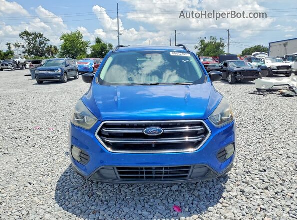 1FMCU0GD3KUC20475 2019 FORD ESCAPE Blue Widok z przodu