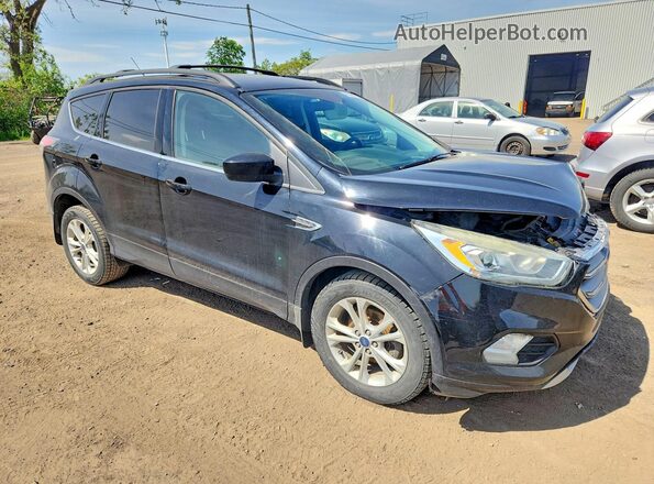 1FMCU0GD4HUA16759 2017 FORD ESCAPE Black Front right