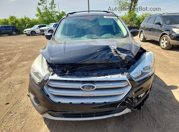1FMCU0GD4HUA16759 2017 FORD ESCAPE Black Front view
