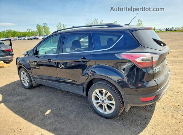 1FMCU0GD4HUA16759 2017 FORD ESCAPE Black Rear left
