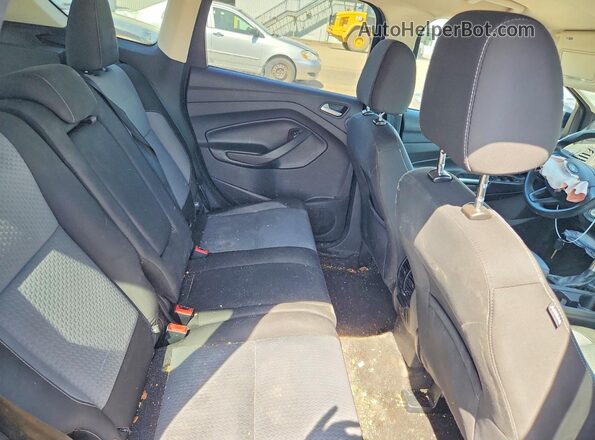 1FMCU0GD4HUA16759 2017 FORD ESCAPE Black Rear seats view