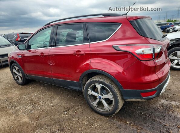 1FMCU0GD4HUA37207 2017 FORD ESCAPE Red Задня ліва чверть