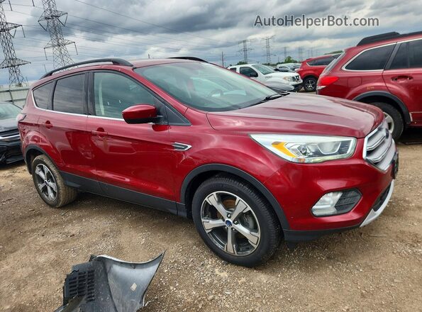 1FMCU0GD4HUA37207 2017 FORD ESCAPE Red Передня права чверть
