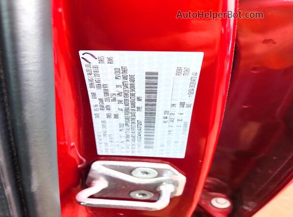 1FMCU0GD4HUA37207 2017 FORD ESCAPE Red Вид підкапотного простору