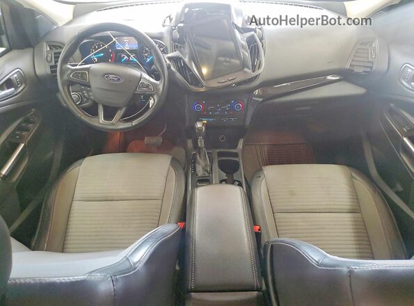 1FMCU0GD4HUA84172 2017 FORD ESCAPE Белый Вид панели приборов