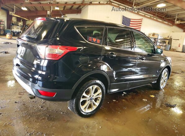 1FMCU0GD4HUA91297 2017 FORD ESCAPE Black Задня права чверть