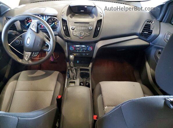 1FMCU0GD4HUA91297 2017 FORD ESCAPE Black Вид панелі приладів