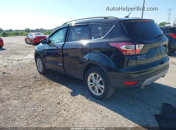 1FMCU0GD4HUC33230 2017 FORD ESCAPE Черный Задняя левая четверть