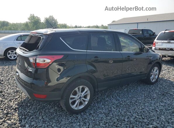1FMCU0GD4HUC46348 2017 FORD ESCAPE Black Tył prawy